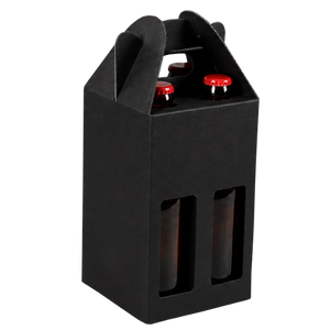 Valisette Buffalo carton kraft 4 bières 33cl (2x2 - type long neck)