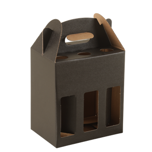 Valisette Buffalo carton kraft 6 bières 33cl (2x3 - type long neck)