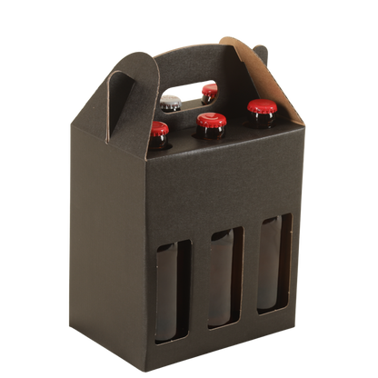 Valisette Buffalo carton kraft 6 bières 33cl (2x3 - type long neck)