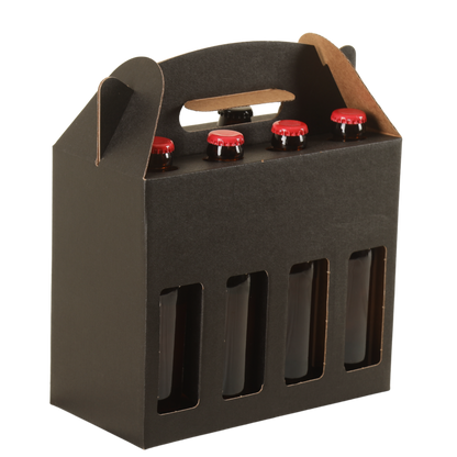 Valisette Buffalo carton kraft 8 bières 33cl (2x4 - type long neck)