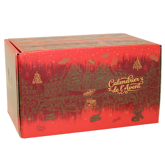 Caisse Calendrier de l'avent Bellagio carton 24 bières
