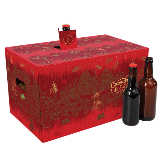 Caisse Calendrier de l'avent Bellagio carton 24 bières