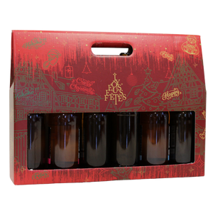 Valisette Bellagio carton 6 bières 33cl (type long neck)