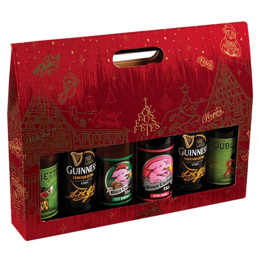 Valisette Bellagio carton 6 bières 33cl (type long neck)