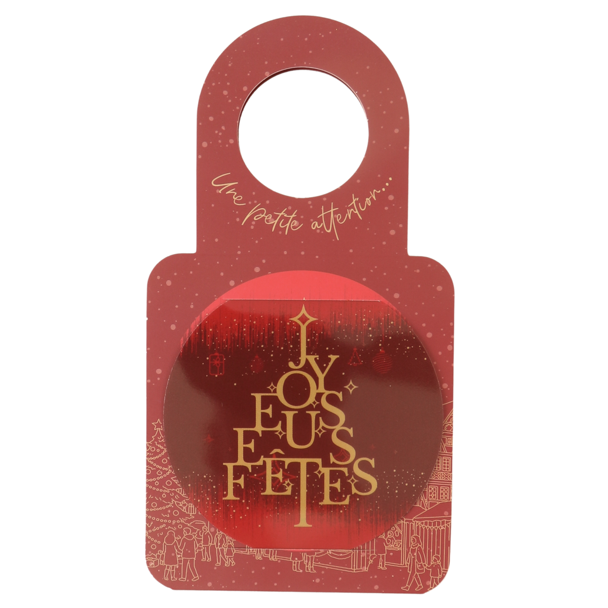 Victoria Bellagio Drip-Free Spout Message Card - Happy Holidays