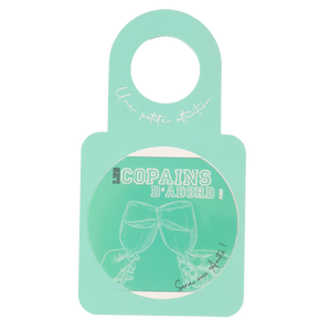 Victoria drip-proof anti-drip bottle neck message card - Les Copains D'abord