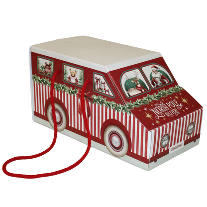 Colmar Cardboard Christmas Van Gift Box – 31 × 15 × 15 cm