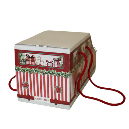 Colmar Cardboard Christmas Van Gift Box – 31 × 15 × 15 cm