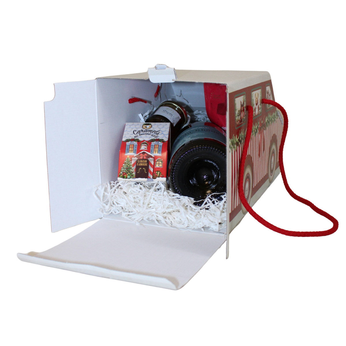 Colmar Cardboard Christmas Van Gift Box – 31 × 15 × 15 cm