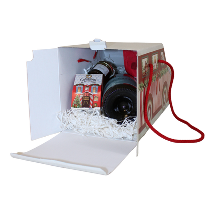 Colmar Cardboard Christmas Van Gift Box – 31 × 15 × 15 cm