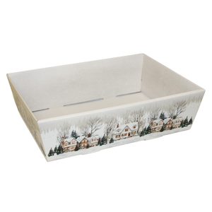Corbeille carton 29x21x9cm - Nevada