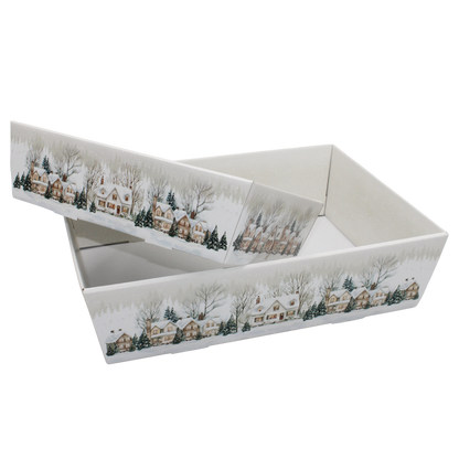 Nevada Cardboard Gift Basket – 31.5 × 23 × 9 cm