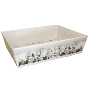 Corbeille carton 40x30x11,5cm- Nevada