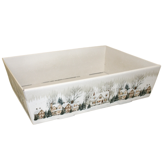Corbeille carton 40x30x11,5cm- Nevada