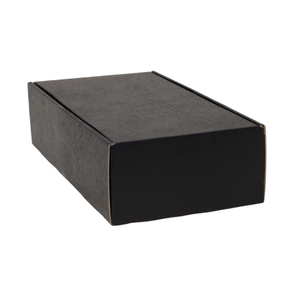 Coffret carton kraft noir 2 bouteilles - Buffalo