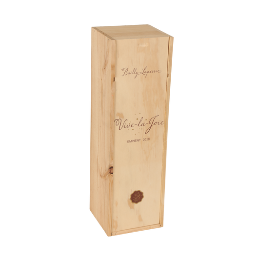 Caisse Tradition bois de Pin Jéroboam 14,5x14,5x45,5cm personnalisée