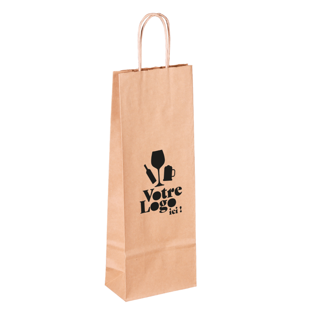 Esprit Eco twisted handle paper bag 1 btl 14x8x39cm personalized