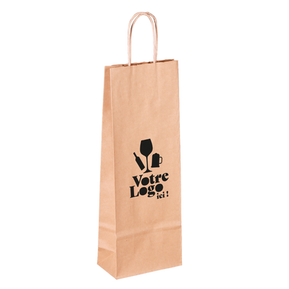 Esprit Eco twisted handle paper bag 1 btl 14x8x39cm personalized