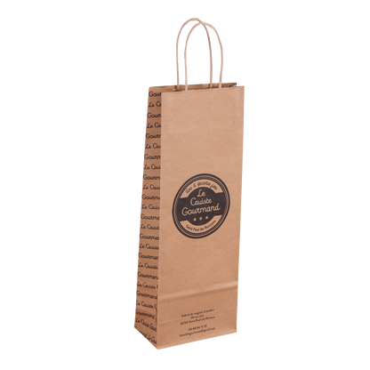 Esprit Eco twisted handle paper bag 1 btl 14x8x39cm personalized