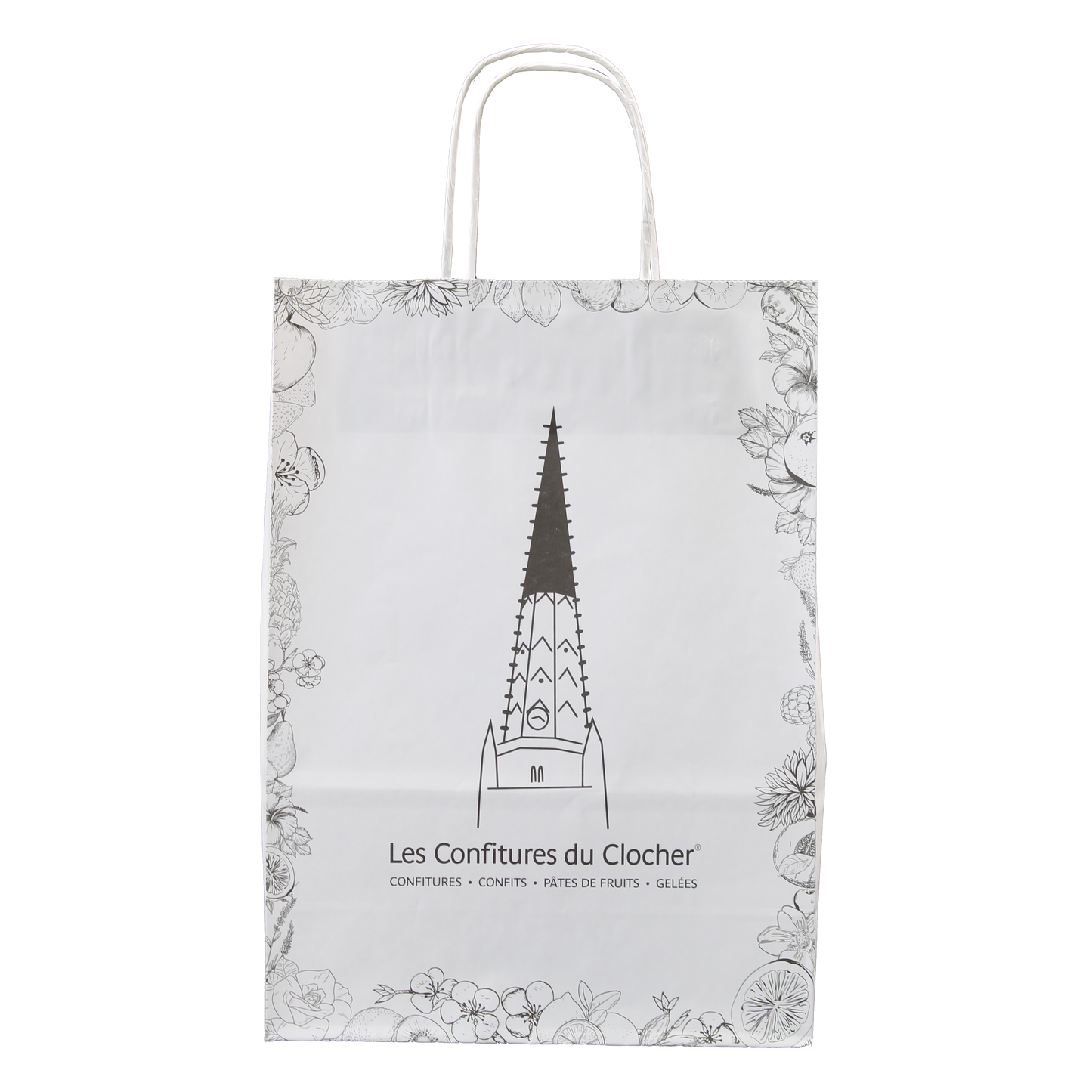 Esprit Eco paper bag with twisted handles, tote bag, 26x12x35cm, personalized