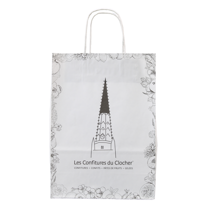 Esprit Eco paper bag with twisted handles, tote bag, 26x12x35cm, personalized