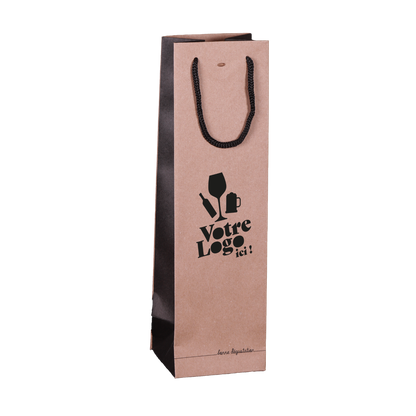 Sac papier luxe Magnum 13x11,5x44cm  personnalisé