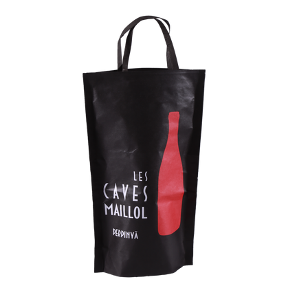 Espérance bag, 1 bottle, 23x9x38cm, factory customized