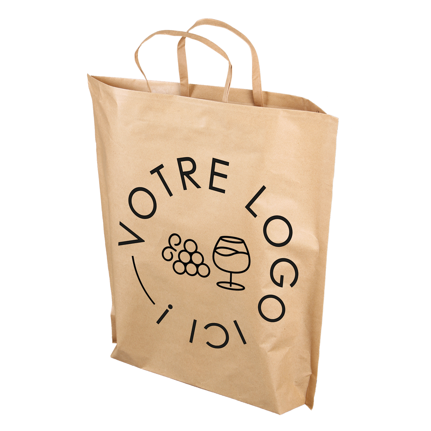 Espérance bag for 3 bottles, 38x9x38cm, factory customized