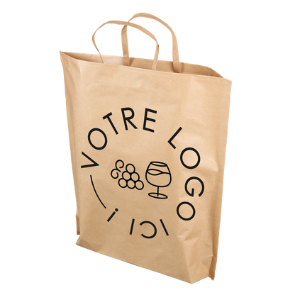 Espérance bag for 3 bottles, 38x9x38cm, factory customized