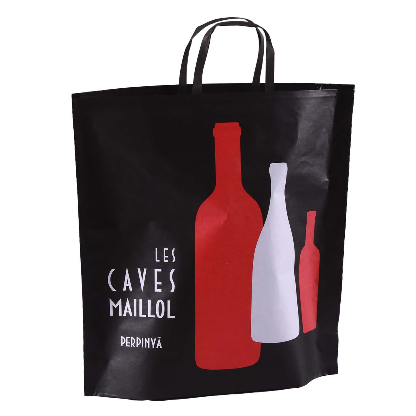 Espérance bag for 3 bottles, 38x9x38cm, factory customized