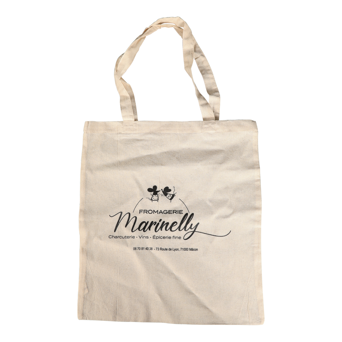 Sac tote bag 100% coton naturel 140gr écru 38x42cm perso -