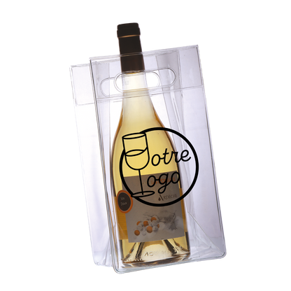 Customizable Fresh Bag: 0.5mm transparent PVC ice bag