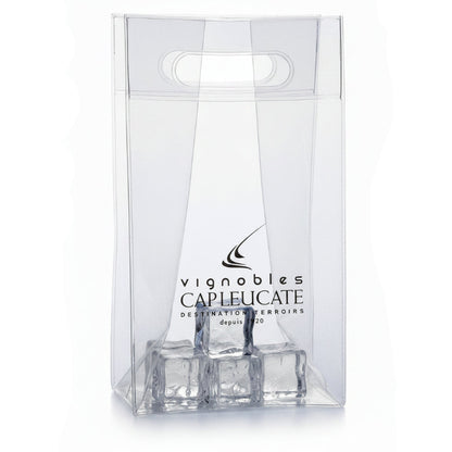 Customizable Fresh Bag: 0.5mm transparent PVC ice bag