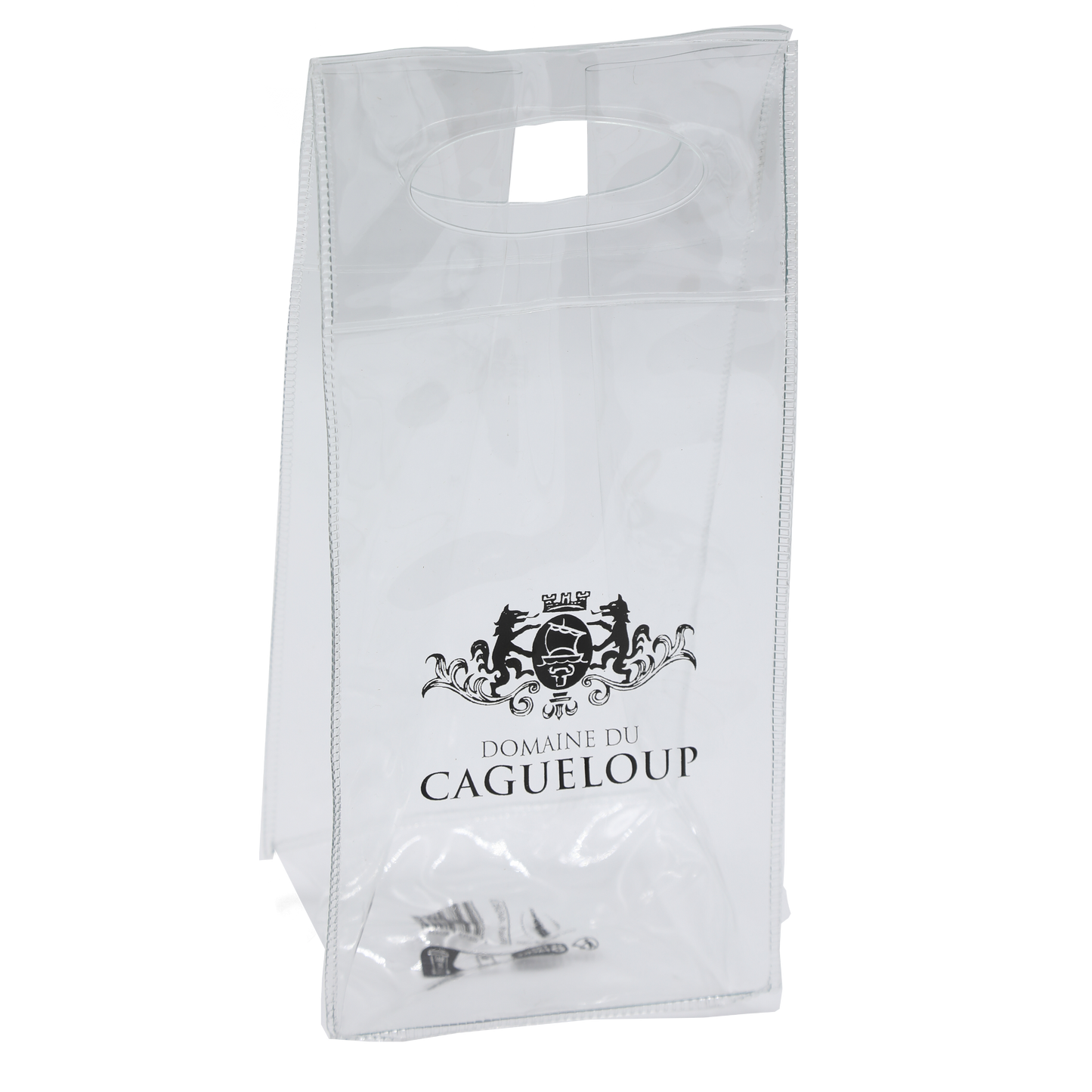 Customizable Fresh Bag: 0.5mm transparent PVC ice bag