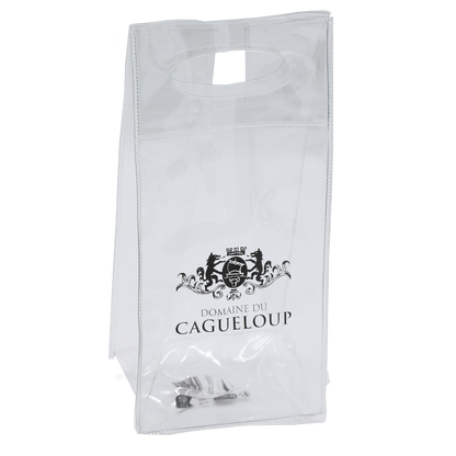 Customizable Fresh Bag: 0.5mm transparent PVC ice bag