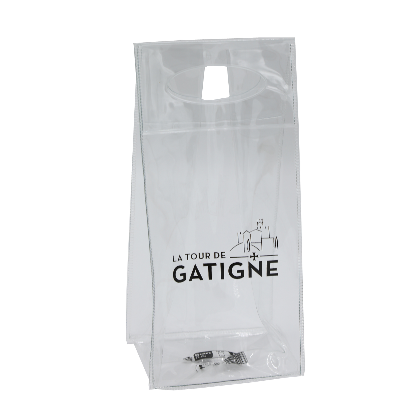 Customizable Fresh Bag: 0.5mm transparent PVC ice bag