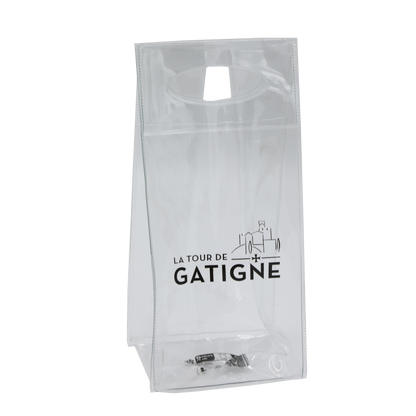 Customizable Fresh Bag: 0.5mm transparent PVC ice bag