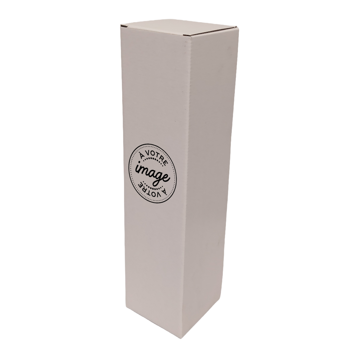 Etui carton offset  1 btl 8,7x8,7x36cm personnalisé