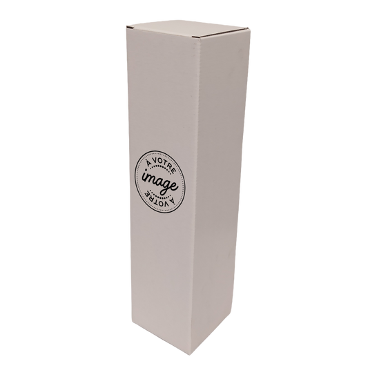 Etui carton offset  1 btl 8,7x8,7x36cm personnalisé