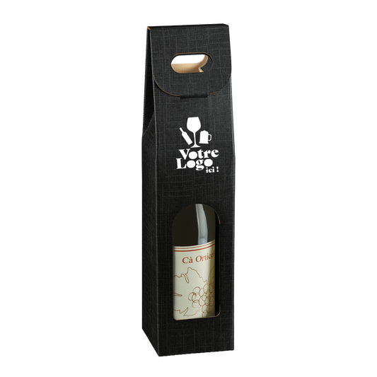 Valisette carton Milan-New York-Riga 1btl 9x9x38,5cm perso