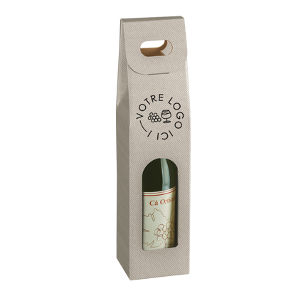 Valisette carton Milan-New York-Riga 1btl 9x9x38,5cm perso