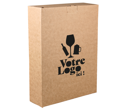 Etui carton 3 bouteilles personnalisé - FSC®7