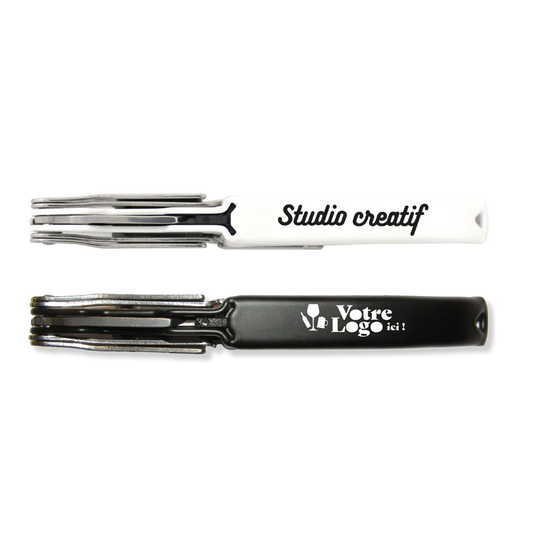 Sommelier Innovation double appui noir blanc ou bordeaux personnalisé