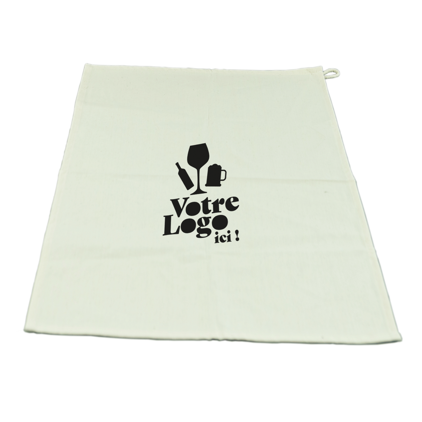 Personalized Swan Natural Cotton Tea Towel