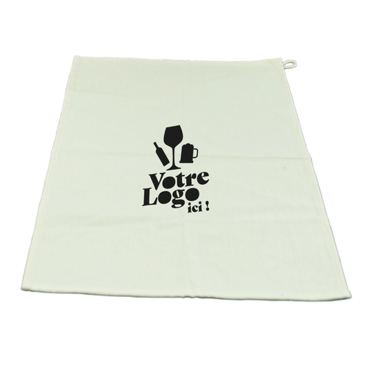Personalized Swan Natural Cotton Tea Towel