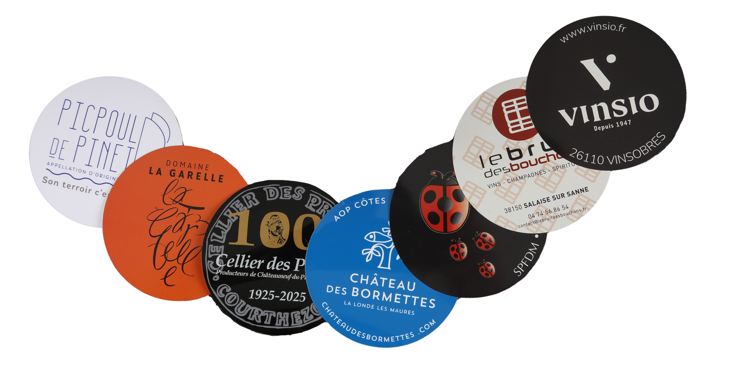 Disque anti-goutte Vinodisc par 3 pcs personnalisé