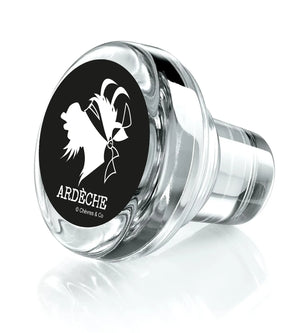 Wovenlock crystal stopper - Chèvres&Co