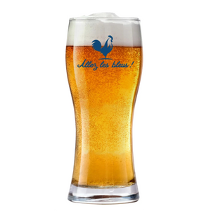 Verre à bière Bobby 42cl - Allez les Bleus!