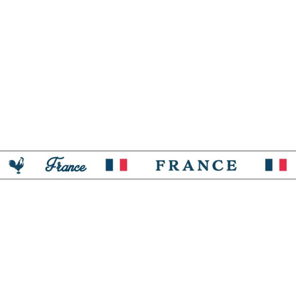 Chapeau Ernest paille bandeau blanc - France