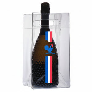 Sac à glaçons Fresh bag France 13x11.5x27 cm en PVC 0,5mm